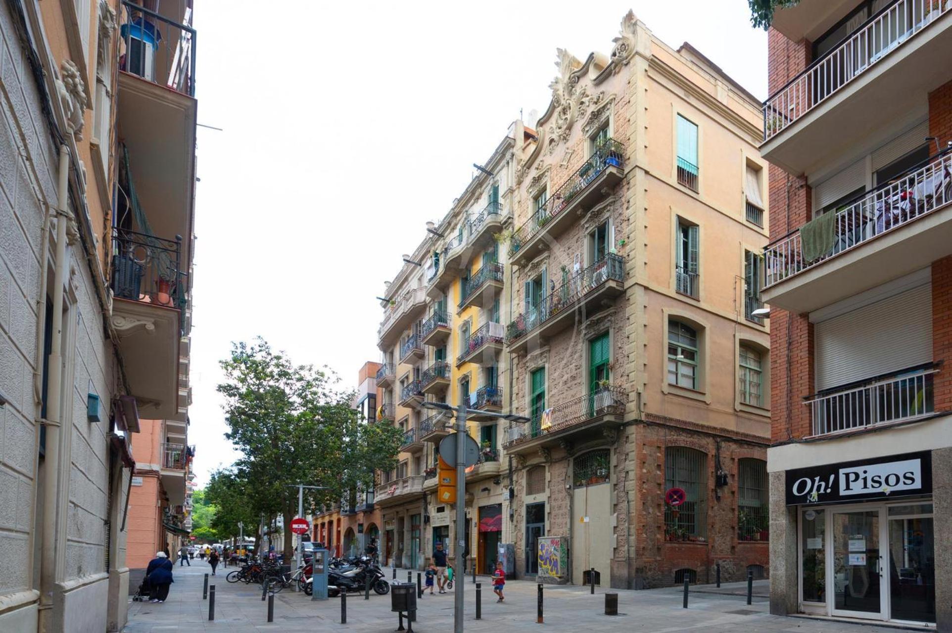 Apartamento Con Terraza En Poble Sec Barcelona Exterior photo